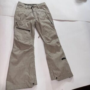 Ride Snow Pants Mens‎ Small Beige CAPP3L Lined Ski Snowboard Water Resistant